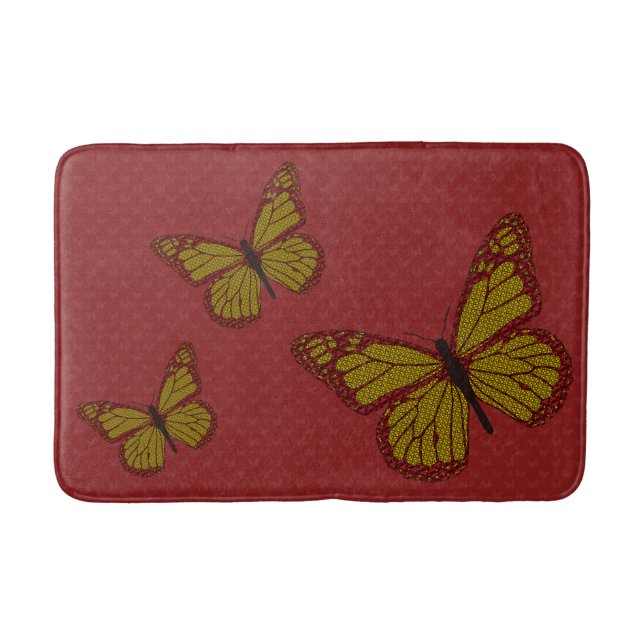 Alfombrilla De Baño Monarca china Mat (Anverso)