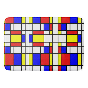 Alfombrilla De Baño Mondrian inspiró