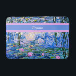 Alfombrilla De Baño Monet - plantilla Water Lilies 1919,<br><div class="desc">Water Lilies,  1919,  hermosa pintura de Claude Monet. Esta es una plantilla,  lista para que la personalizes.</div>