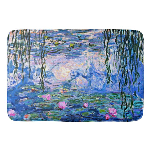 Alfombrilla De Baño Monet, Water Lilies, 1919, (Anverso)