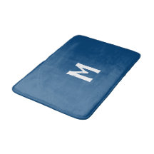Monograma Blanco Azul Azure