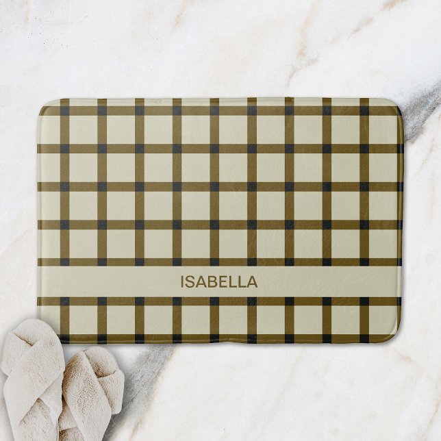 Alfombrilla De Baño Monograma personalizado (Subido por el creador)