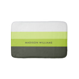 Alfombrilla De Baño monogramado, nombre,