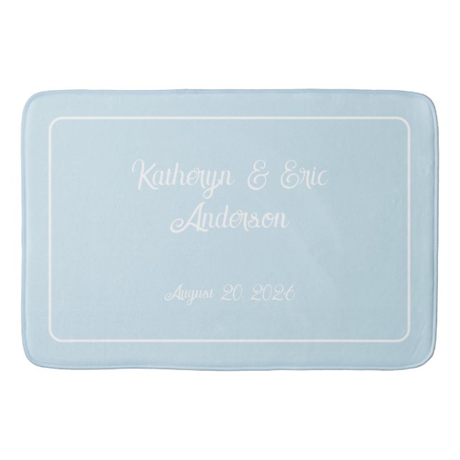 Alfombrilla De Baño Monogrammed bath mat (Anverso)