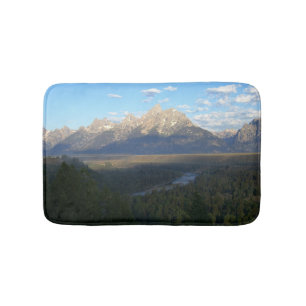 Alfombrilla De Baño Montañas Jackson Hole (Parque Nacional Grand Teton