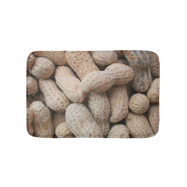 Alfombrilla De Baño Montones de cacahuetes salados y tostados en el ca (Anverso)