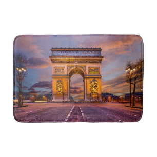 Alfombrilla De Baño Monumentos Arco de Triomphe, París, Francia