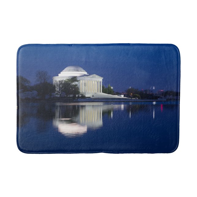 Alfombrilla De Baño Monumentos | Monumento a Jefferson (Anverso)