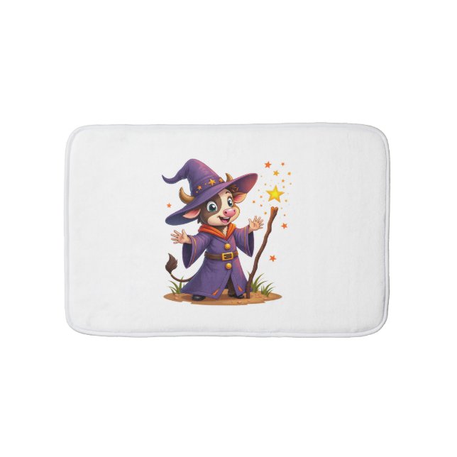 Alfombrilla De Baño Moo-Gician, el cazador de vacas (Anverso)