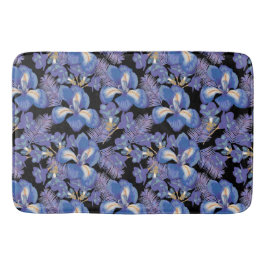 Alfombrilla De Baño moody iris