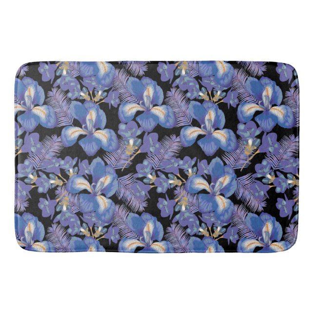Alfombrilla De Baño moody iris (Anverso)