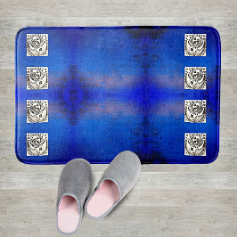 Alfombrilla De Baño Moon dorada de plata cosecha mexicana