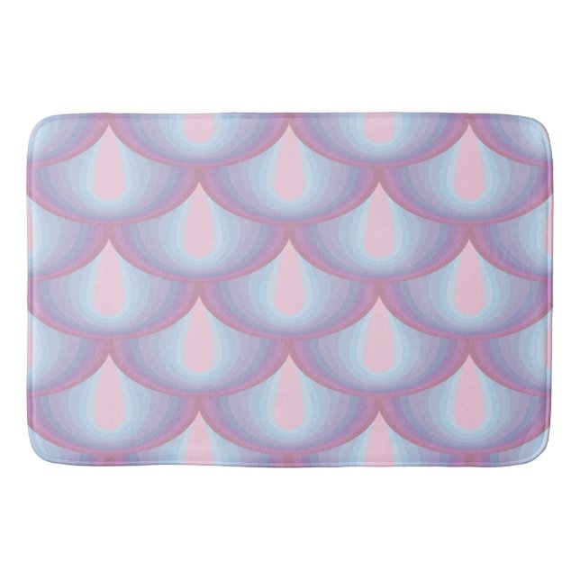Alfombrilla De Baño Moonstone Scales Bath Mat (Anverso)