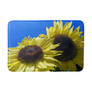 Alfombrilla De Baño Moonwalker Sunflowers llegando al cielo
