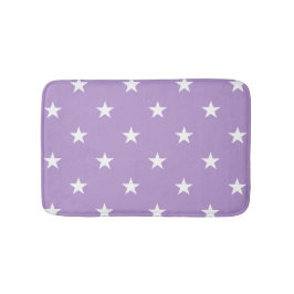 Alfombrilla De Baño Morado Gran Estrella Bath Mat