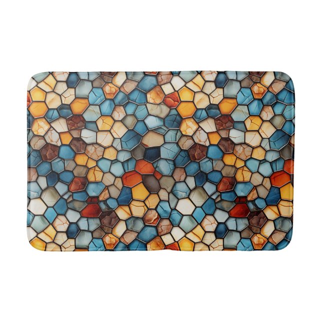 Alfombrilla De Baño Mosaic Bath Mat (Anverso)