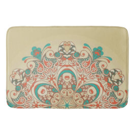 Alfombrilla De Baño Mosaico de Kaleidoscope de Mandala - Bathmat