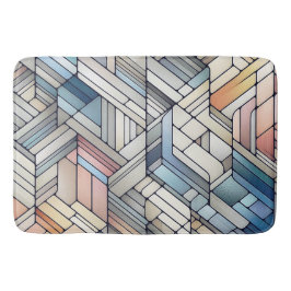 Alfombrilla De Baño Mosaico geométrico