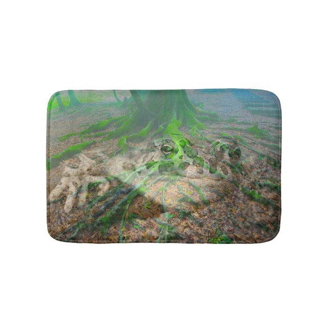 Alfombrilla De Baño Mossy Frog (Anverso)