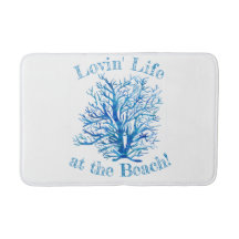 Motif de coral azul verde azulado Aqua-w personali