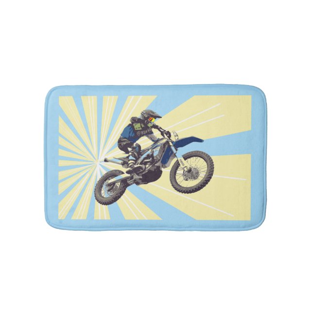 Alfombrilla De Baño Motocross (Anverso)