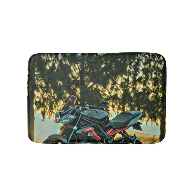 Alfombrilla De Baño Motorcycles gift (Anverso)