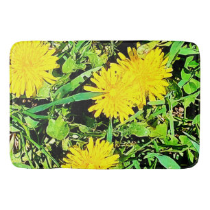 Alfombrilla De Baño Mountain Dandelions Foto De Ottawa Canada