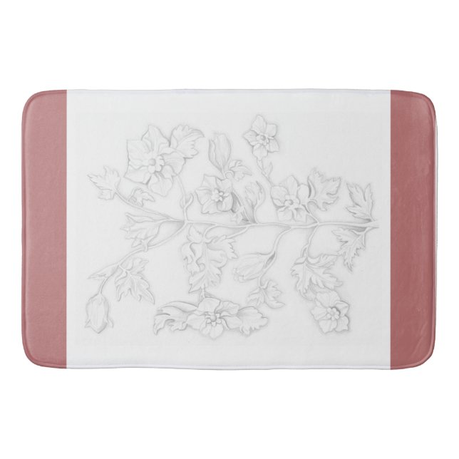 Alfombrilla De Baño Mughal Design on a Bath Mat (Anverso)