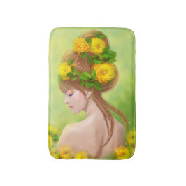 Alfombrilla De Baño Mujer de verano de primavera Bath Mat