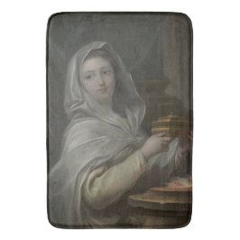 Alfombrilla De Baño Mujer retratada como una Virgen Vestal (Antigua Ro