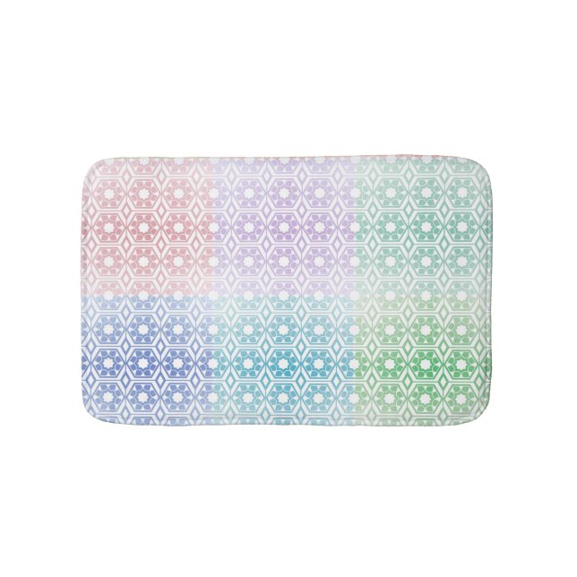Alfombrilla De Baño Multi-Colored Bath Mat (Anverso)