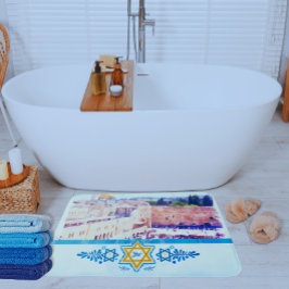 Alfombrilla De Baño Muro Oriental Monte del Templo en Jerusalén