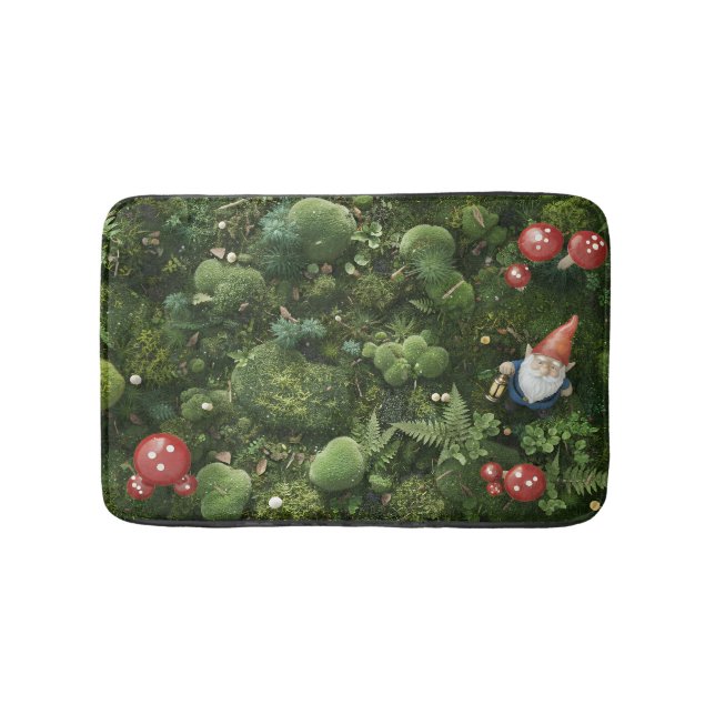 Alfombrilla De Baño Musgo y Gnomo  (Anverso)