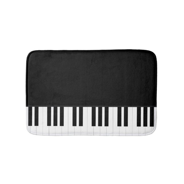 ALFOMBRILLA DE BAÑO MÚSICA PIANO (Anverso)