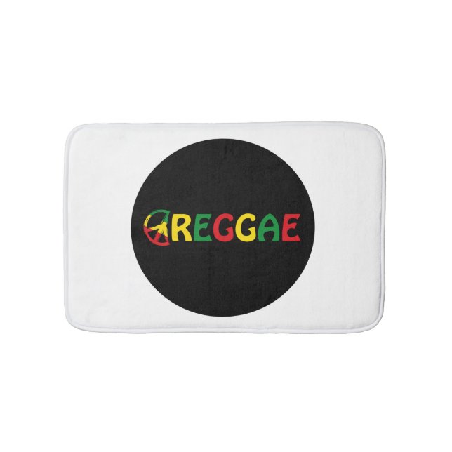 Alfombrilla De Baño Música Reggae (Anverso)