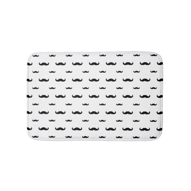 Alfombrilla De Baño Mustache Bath Mat (Anverso)