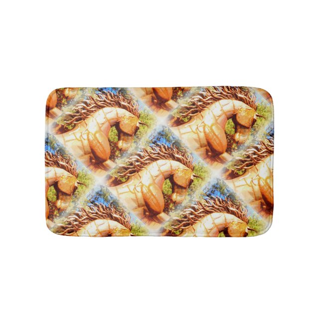 Alfombrilla De Baño mustang stallion (Anverso)