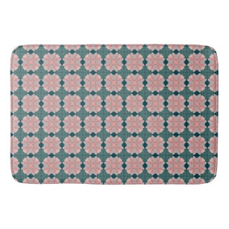 Alfombrilla De Baño Muster mit zartrosa Blüten