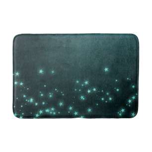Alfombrilla De Baño Mystic Twilight Stars   Deslumbramiento de la nebl