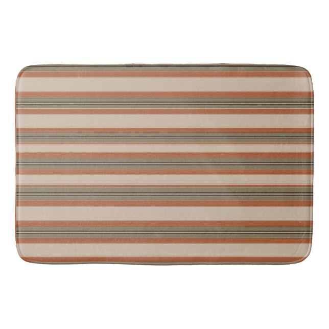 Alfombrilla De Baño Naranja Creamsicle Smoothie (Anverso)