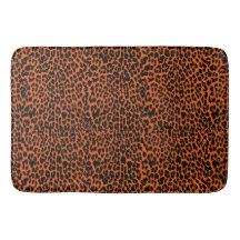 Naranja Leopard Skin Print