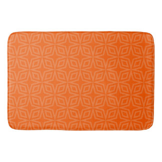 Alfombrilla De Baño naranja sencillo y acogedor