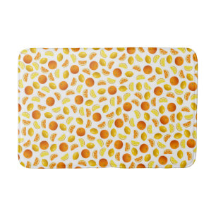 Alfombrilla De Baño Naranjas y Lemones