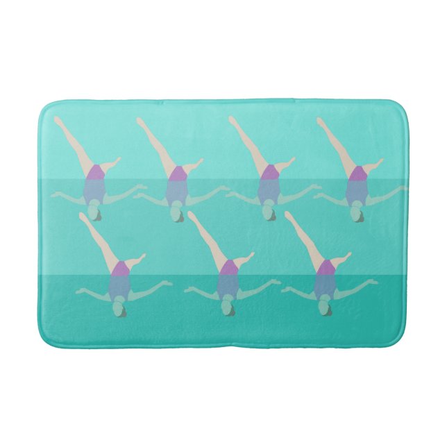Alfombrilla De Baño Natación artística (Anverso)