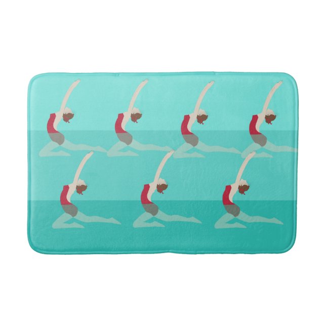 Alfombrilla De Baño Natación artística (Anverso)