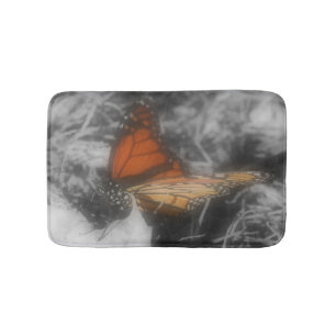 Alfombrilla De Baño Naturaleza de la mariposa monarca