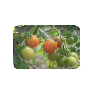 Alfombrilla De Baño Naturaleza de los tomates de cerezo