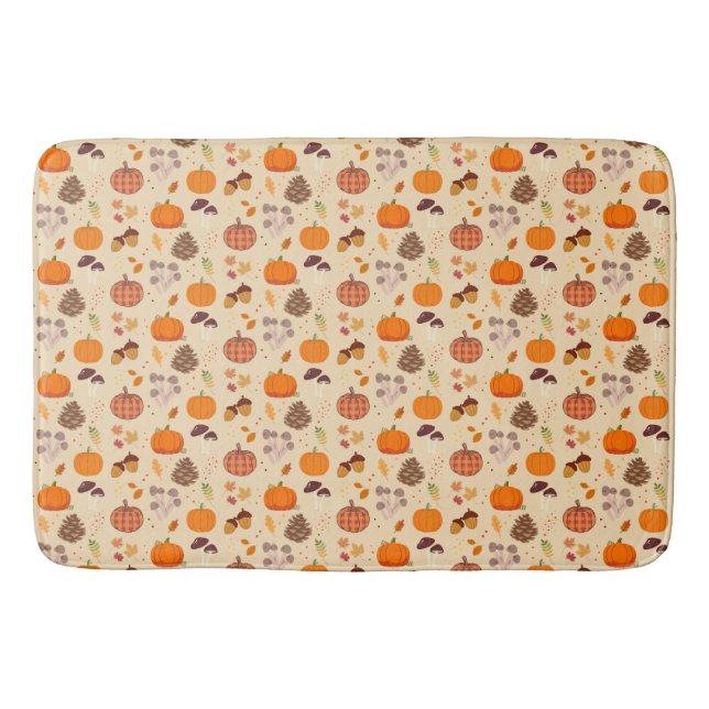 Alfombrilla De Baño Naturaleza de otoño (Anverso)