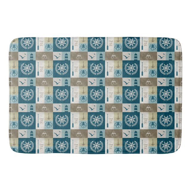 Alfombrilla De Baño Náutico (Anverso)