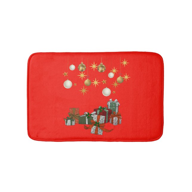 Alfombrilla De Baño Navidad Chic (Anverso)